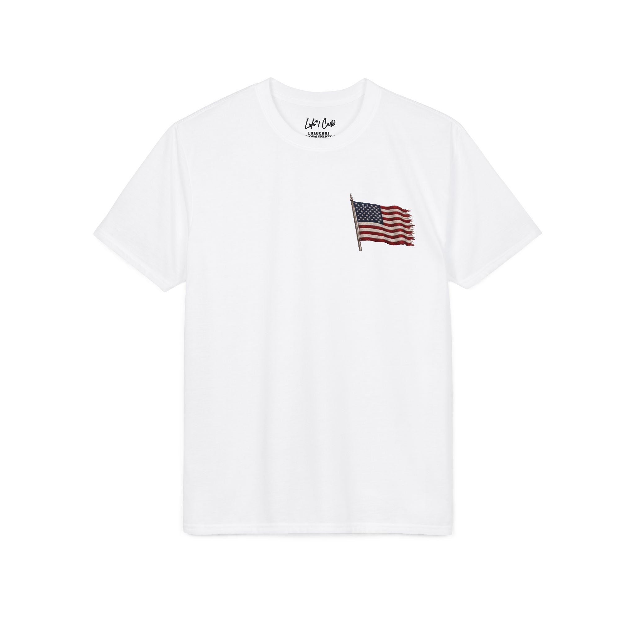 Land of the Free – Patriotic Veteran Tribute T-Shirt