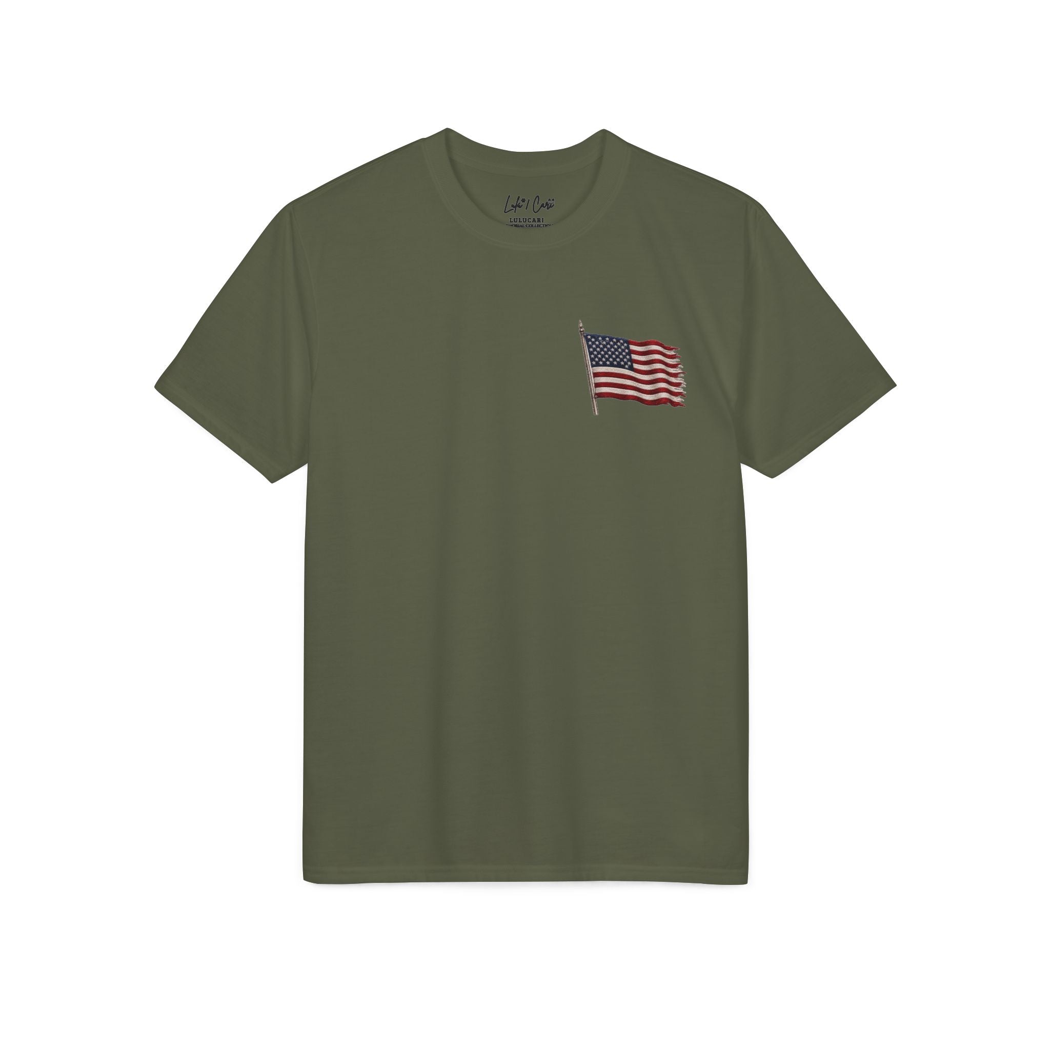 Land of the Free – Patriotic Veteran Tribute T-Shirt