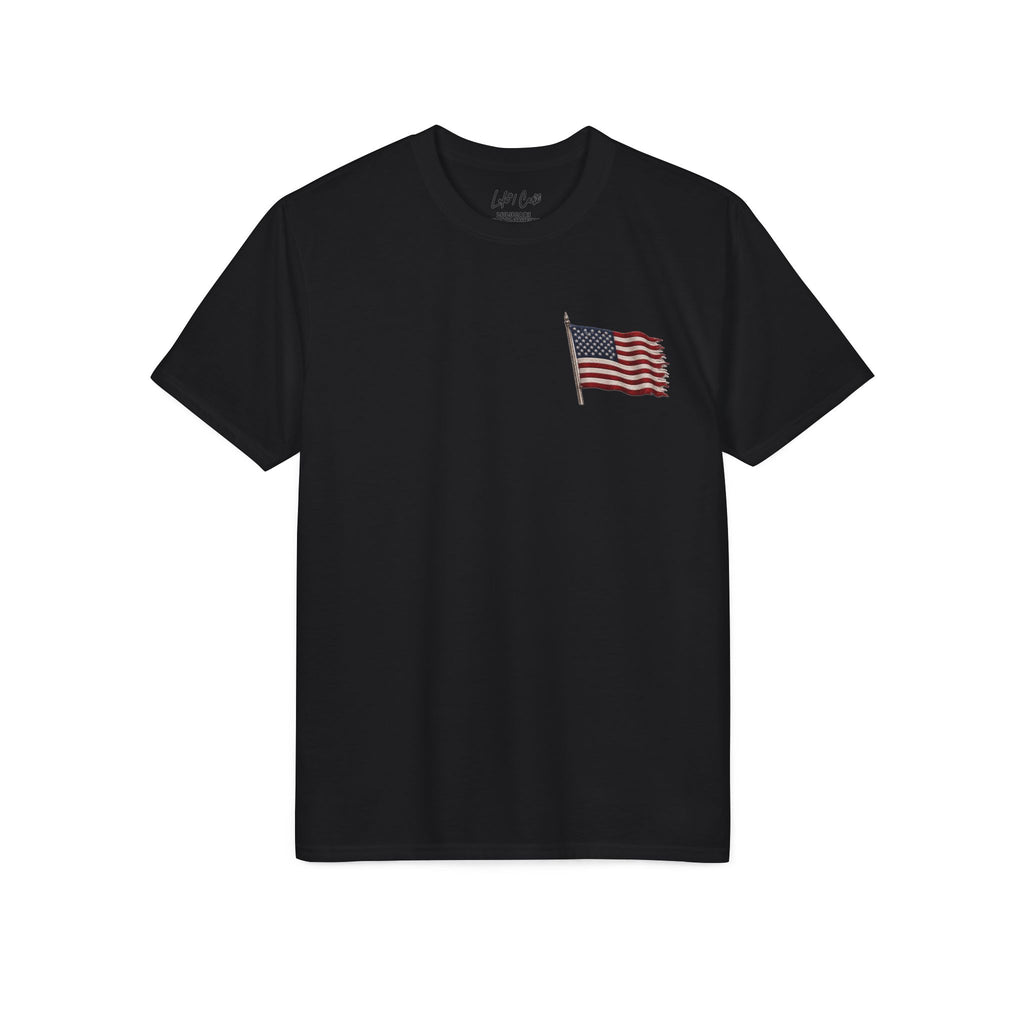 Land of the Free – Patriotic Veteran Tribute T-Shirt