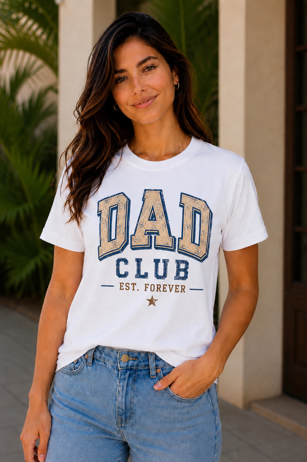 Dad Club Est. Forever – Vintage Father’s Day Graphic T-Shirt | Lulu Cari