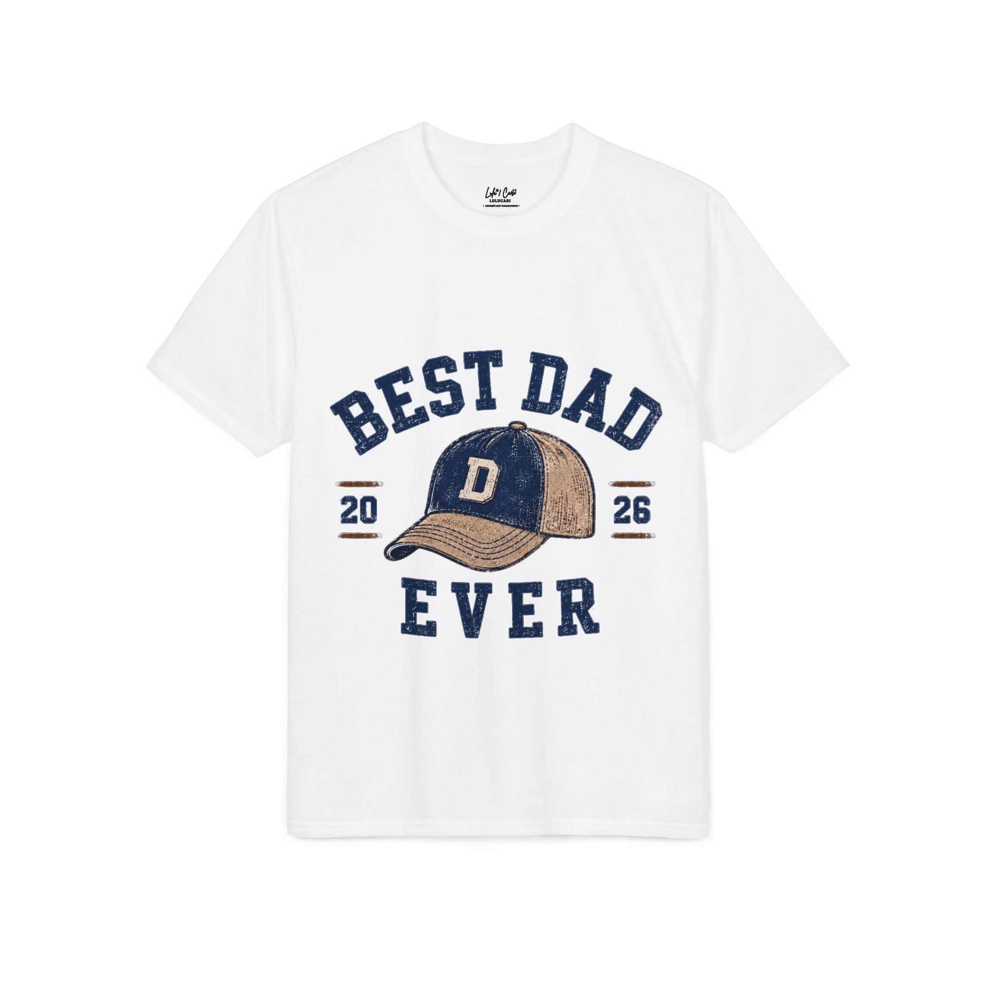 Best Dad Ever Vintage Cap T-Shirt | Father’s Day Gift | Lulu Cari