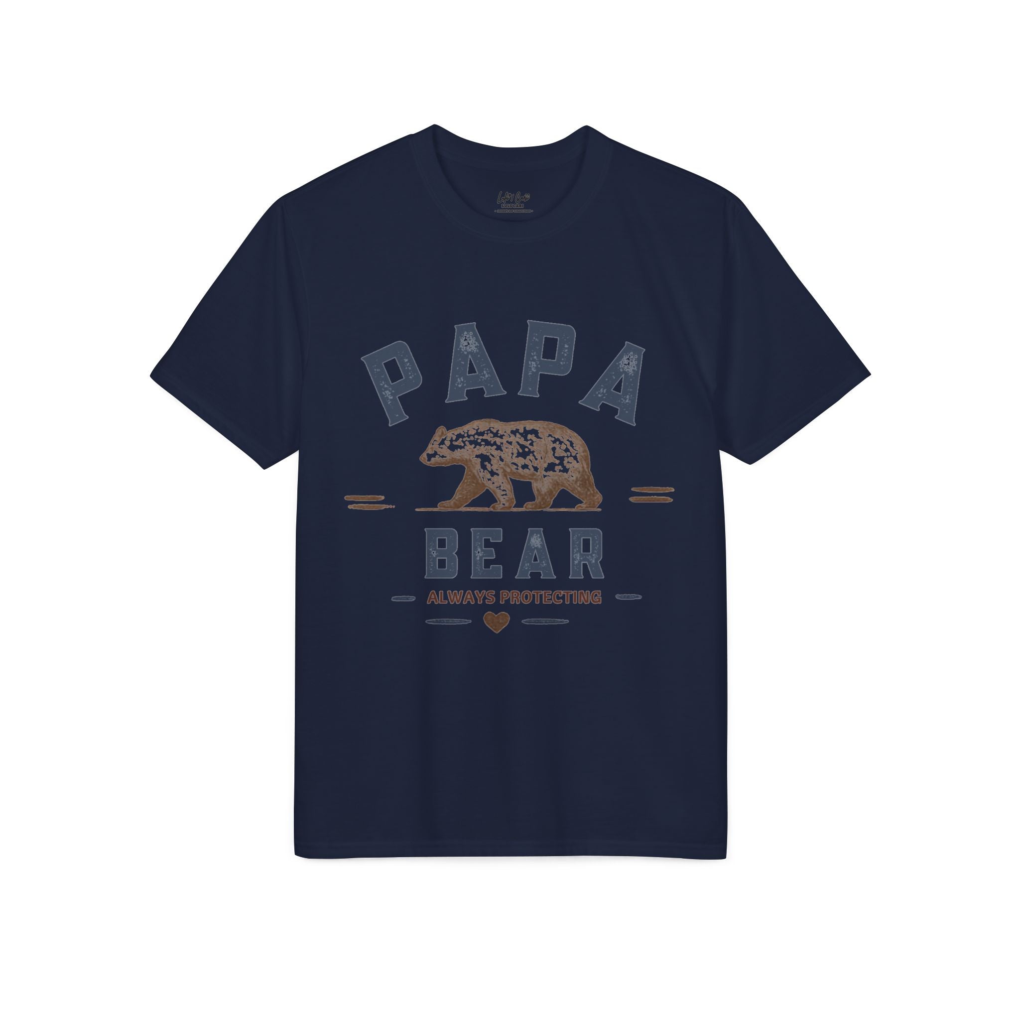 Papa Bear – Always Protecting Vintage Father’s Day Graphic T-Shirt | Lulu Cari