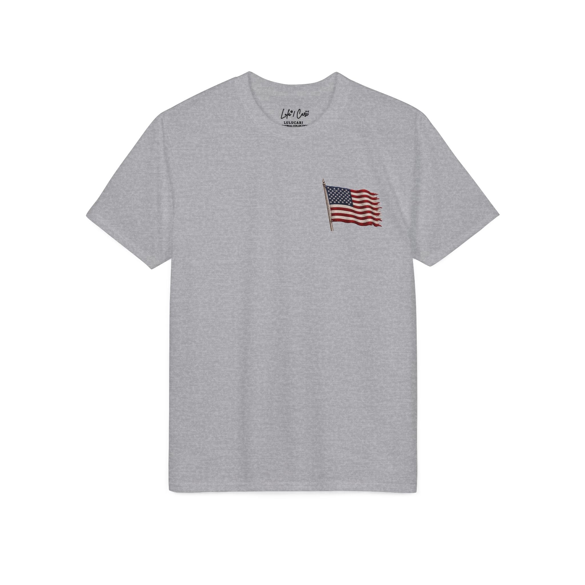 Land of the Free – Patriotic Veteran Tribute T-Shirt